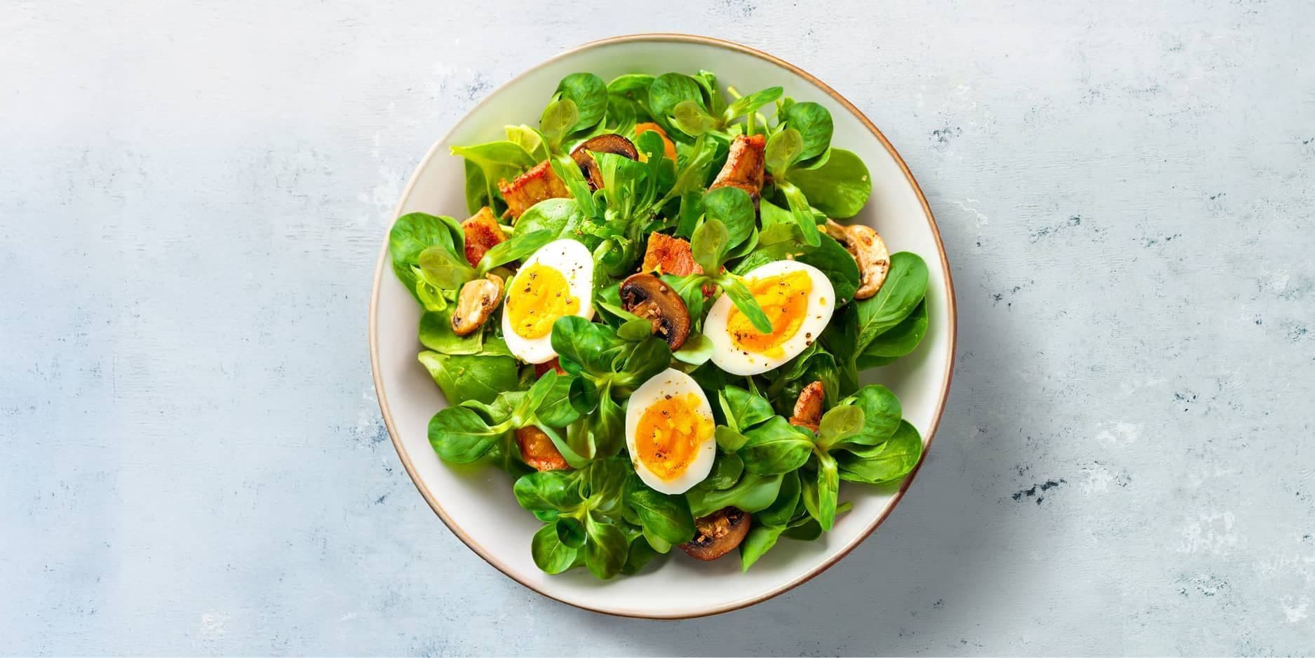 Il formentino con pancetta, funghi & uovo