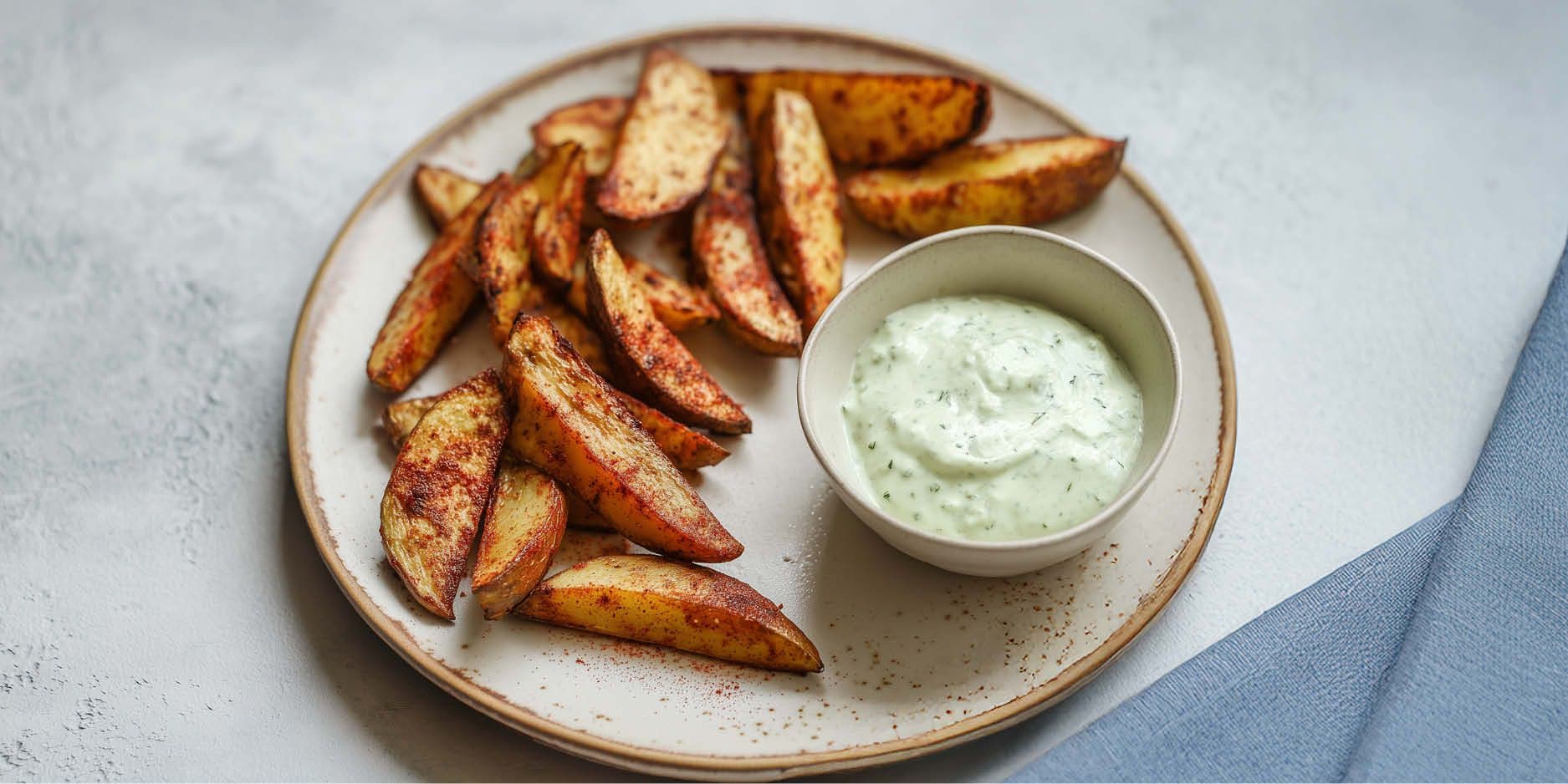 Pommes de terre en quartiers
