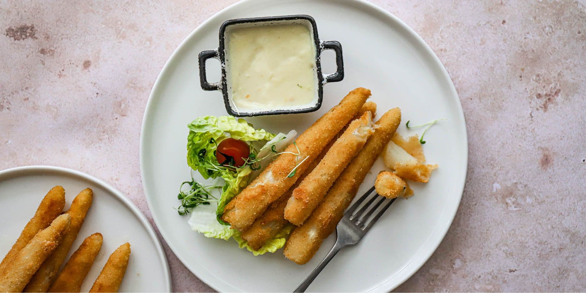 Asperges croustillantes