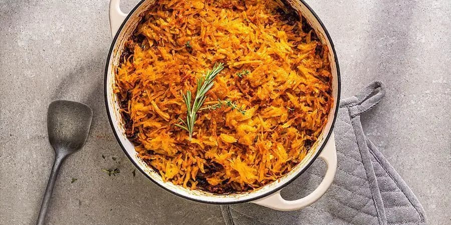 Rösti-Auflauf mit Hackfleisch