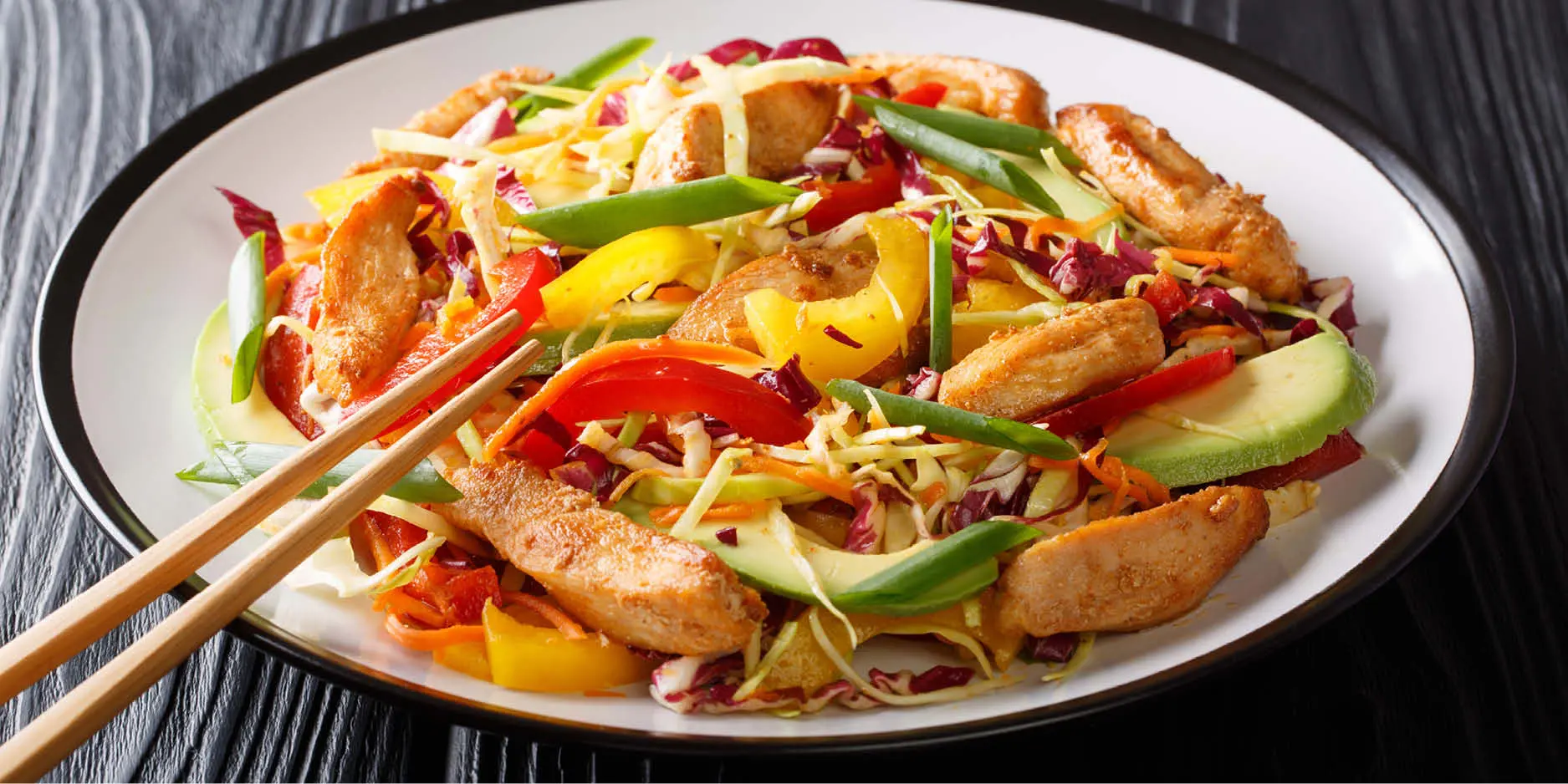 Asiatischer Pouletsalat