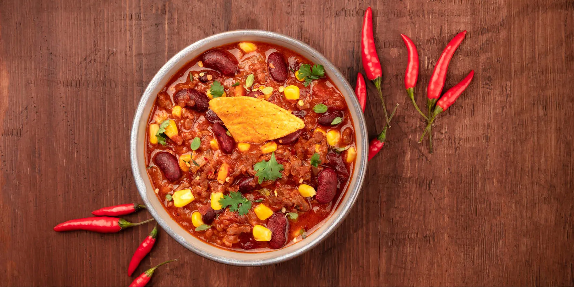 Chili con Carne mit Rindshackfleisch