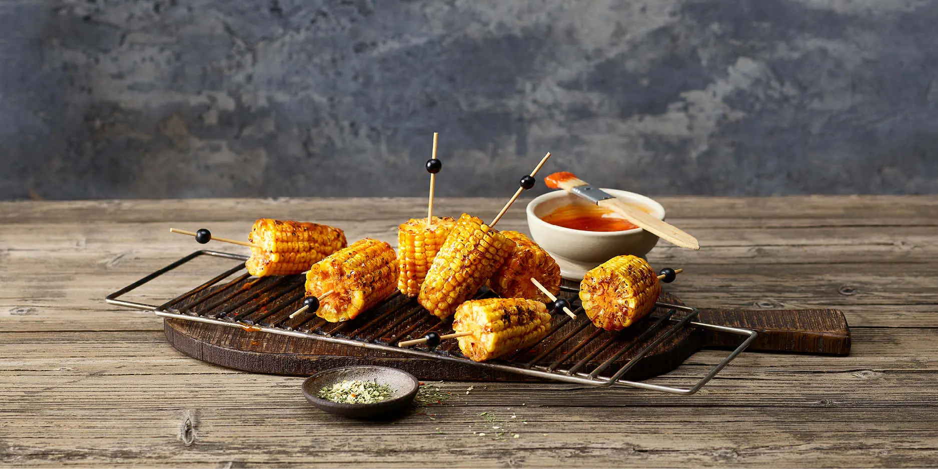 Grillierte Maiskolben