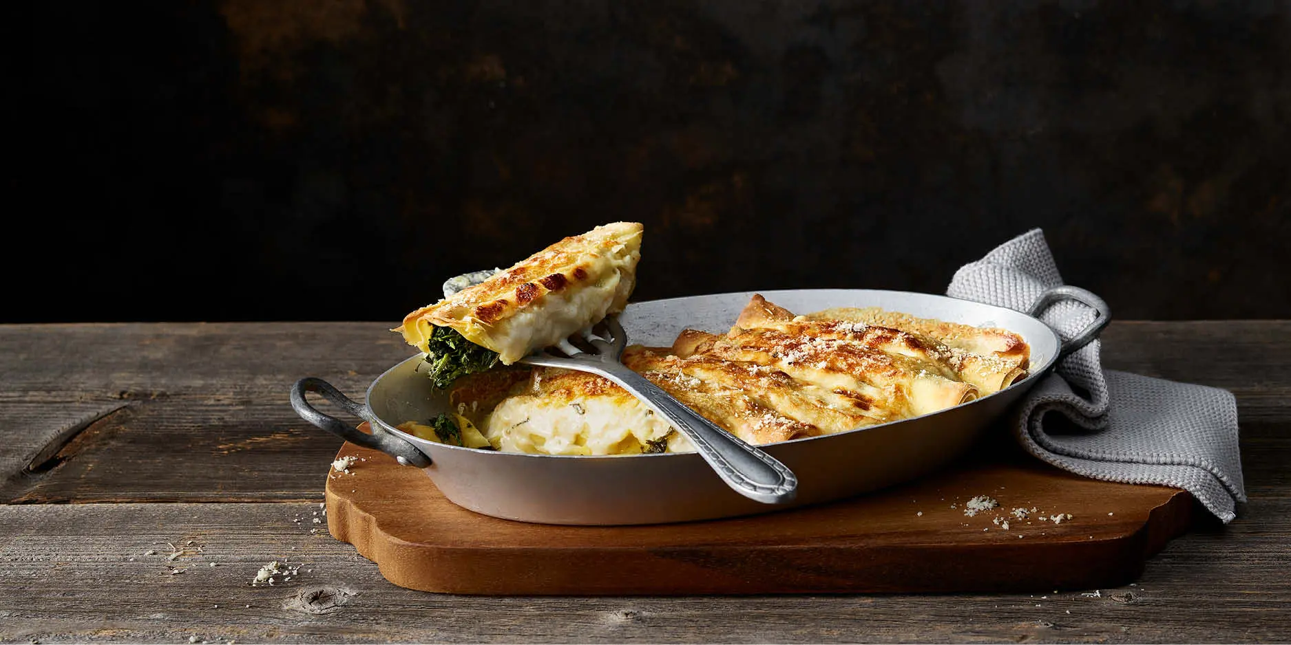 Cannelloni agli spinaci